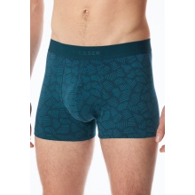 Schiesser Unterwäsche Boxershorts 95/5 Webgummibund blau uni/gemustert Herren - 3 Stück